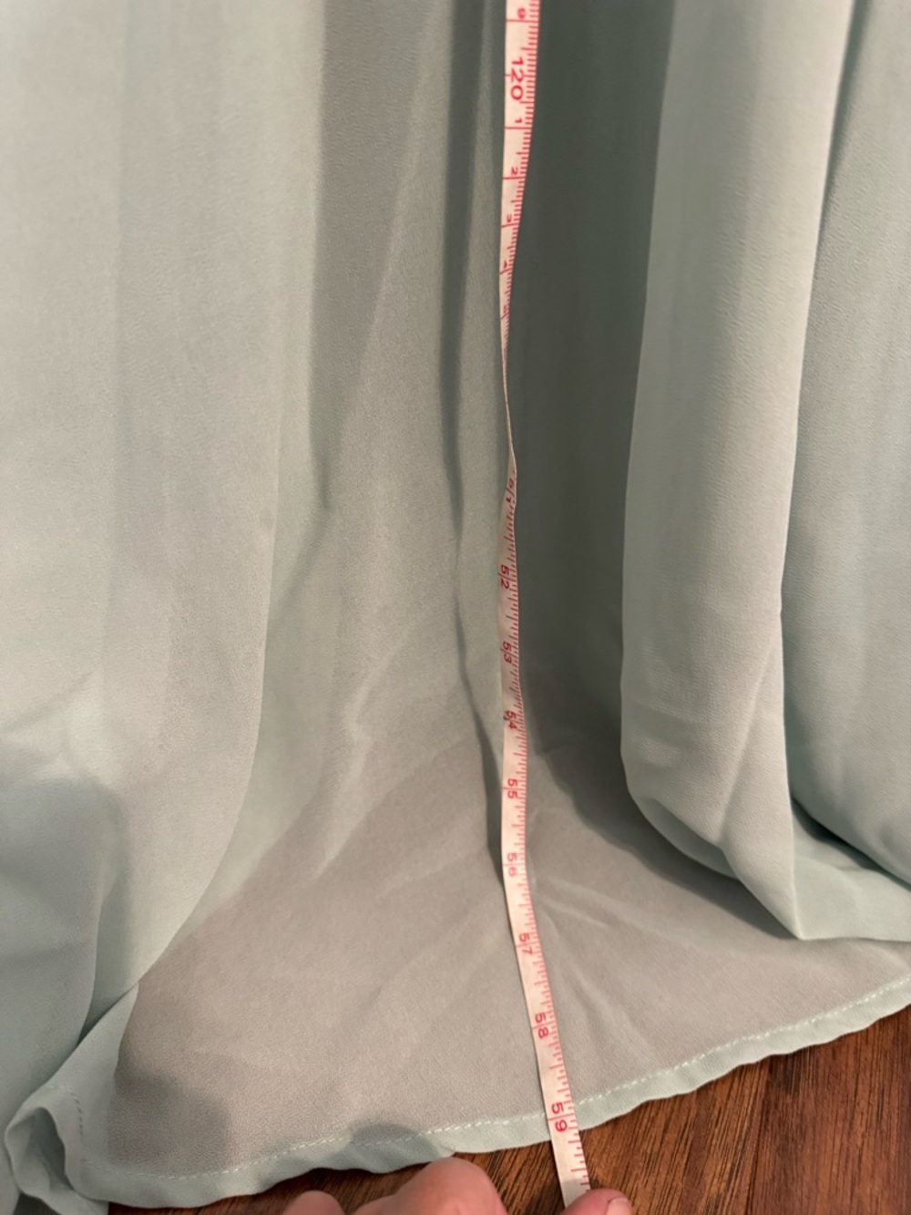 Lulus Heavenly Hues Sage Brush Maxi Dress Bridesmaid Dance NWT Small *SPOT* - Picture 7 of 13